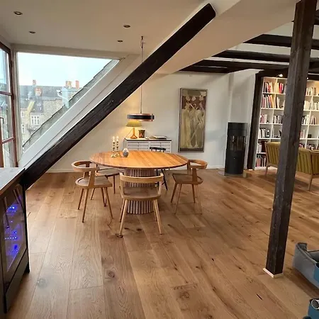 Penthouse M 3 Sovevaerelser Og Tagterrasse Lägenhet Köpenhamn