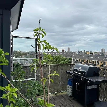 Penthouse Med Egen Tagterrasse Apartman Koppenhága