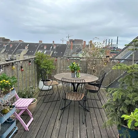 Penthouse M 3 Sovevaerelser Og Tagterrasse *